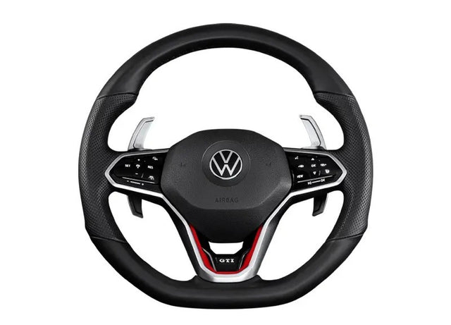 Leyo Motorsport VW Mk8 Paddles (Silver) - PGT004S - installed example