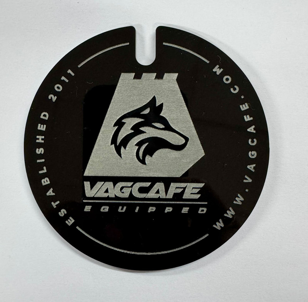VAG CAFE License Disc Holder A – 2025