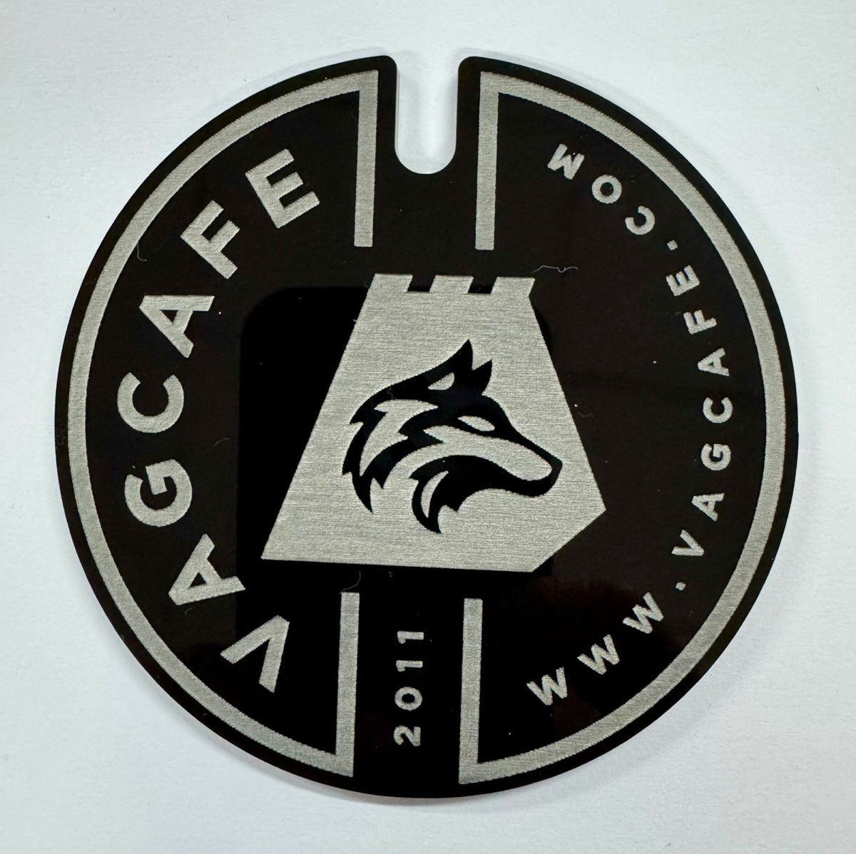 VAG CAFE License Disc Holder B – 2025