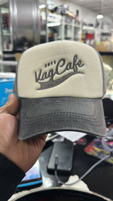 VAG CAFE Vintage Logo Cap – Black/Stone/Black – product view 2