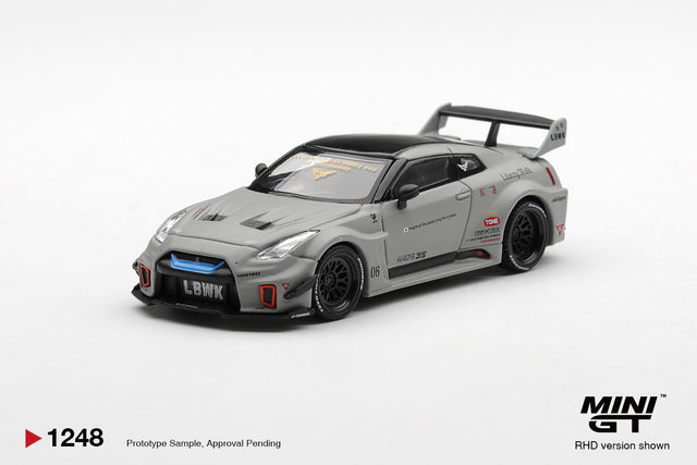 Mini GT – Nissan GT 35GT-RR Ver1 Matt Grey