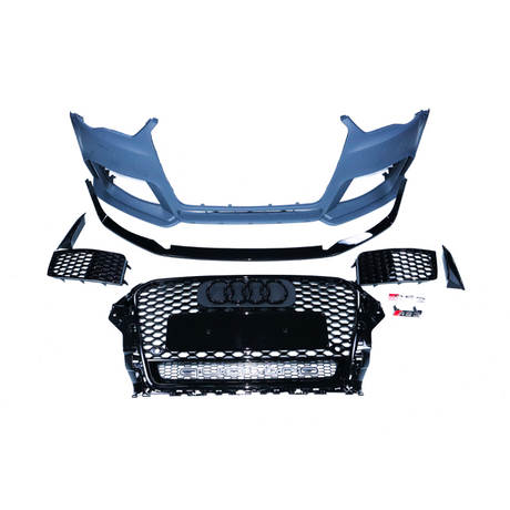 A3 8V1 13-16 Hatch RS-style front bumper w/grille