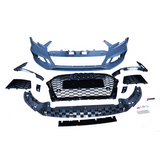 A3 8V2 17-20 Hatch RS style front bumper w/grille