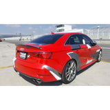A3 8V 13-20 V2 style carbon fiber boot spoiler