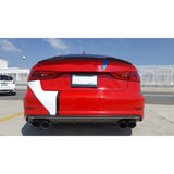 A3 8V 13-20 V2 style carbon fiber boot spoiler