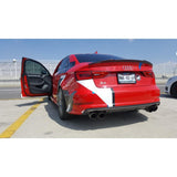 A3 8V 13-20 V2 style carbon fiber boot spoiler
