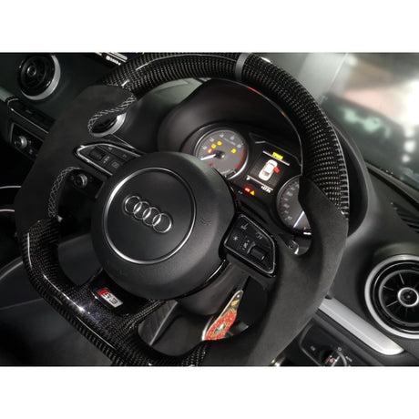 A3 S3 RS3 13-16 OHC carbon fiber steering wheel