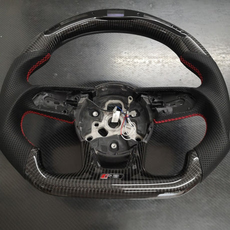 A3 S3 RS3 17-20 OHC LED carbon fiber steering wheel