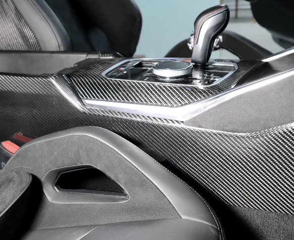 BMW G80/G81/G82/G83/87 Carbon Fiber Center Console Cover