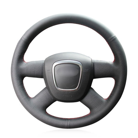 A4 A5 A6 05+ steering wheel suede alcantara DIY kit - Black