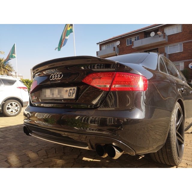 A4 B8 08-11 C style carbon fiber boot spoiler