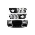 A4 B8 08-11 RS style foglamp grille