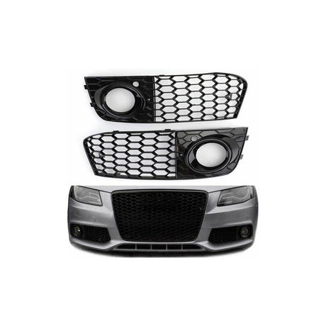 A4 B8 08-11 RS style foglamp grille