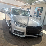 A4 B9 16-19 RS grille w/badge