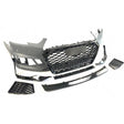 A4 B9 16-19 RS style front bumper w/grille w/badge