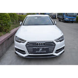 A4 B9 16-19 S-line carbon fiber front lip