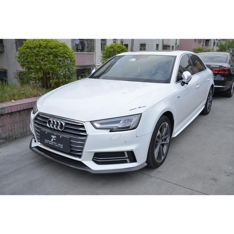 A4 B9 16-19 S-line carbon fiber front lip