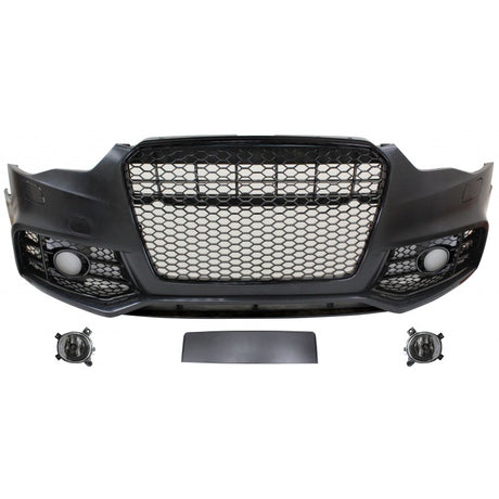 A5 B8.5 12-15 RS front bumper w/grille w/foglamp