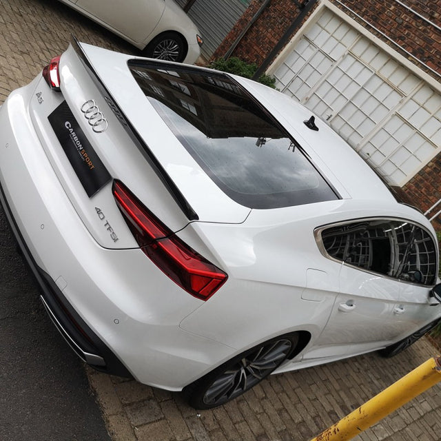 A5 B9 16+ 4D carbon fiber boot spoiler