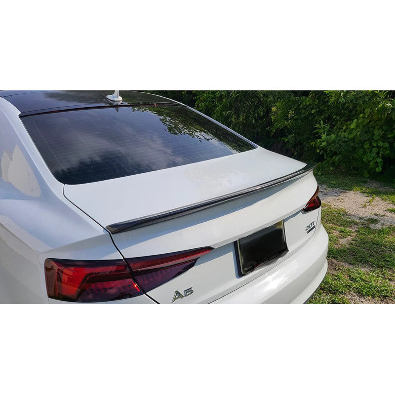 A5 B9 16+ 2D S5 style carbon fiber boot spoiler