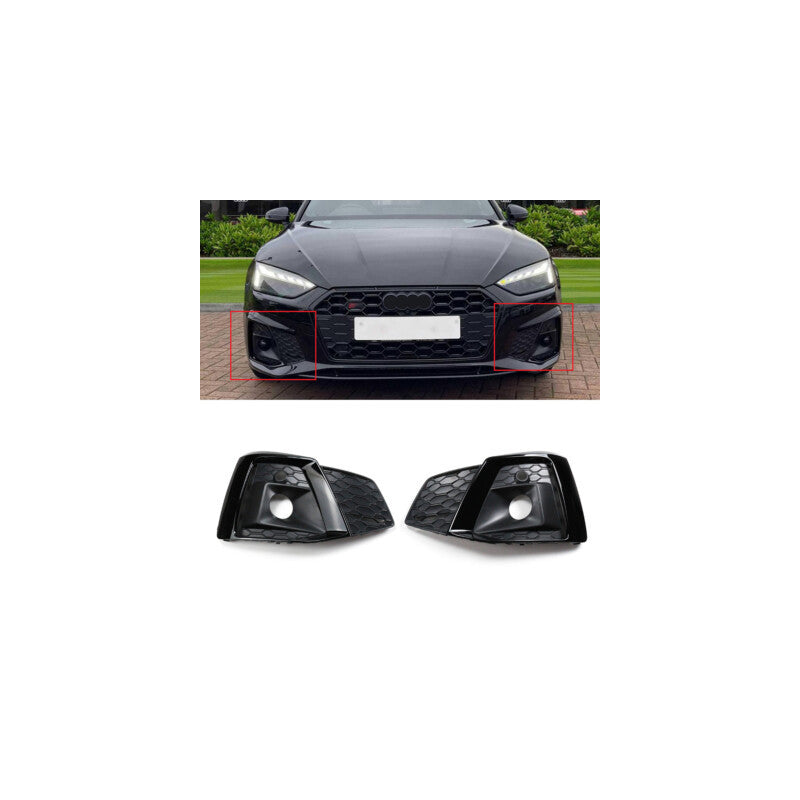 A5 B9.5 21-23 front bumper foglamp grille