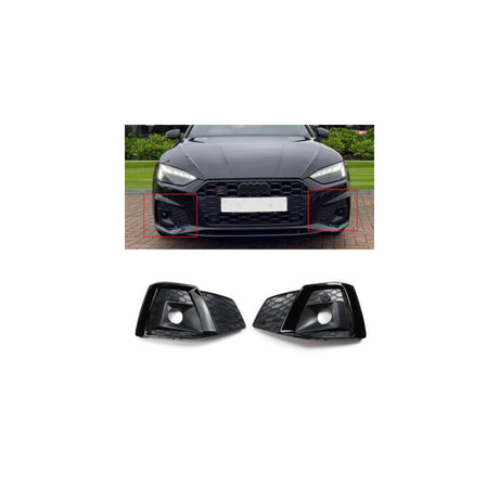 A5 B9.5 21-23 front bumper foglamp grille