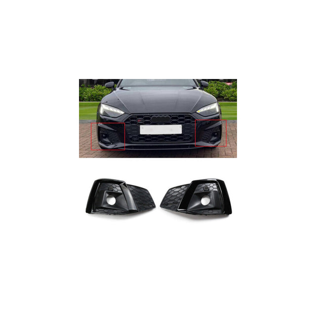 A5 B9.5 21-23 front bumper foglamp grille