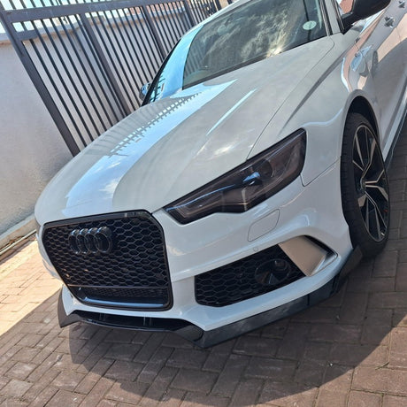 A6 C7 13-16 RS bumper front lip