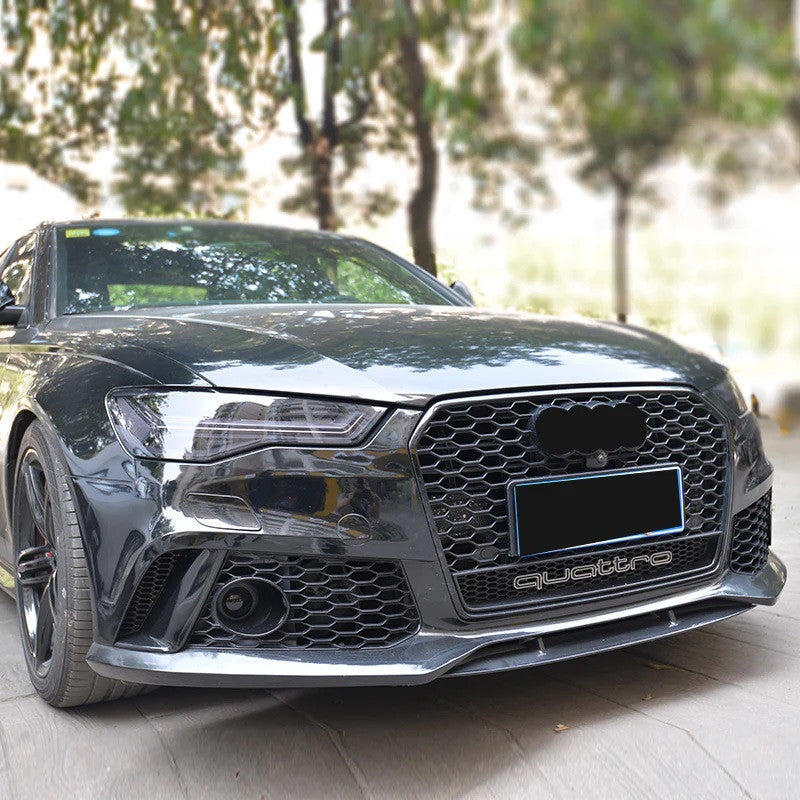 A6 C7.5 16-18 RS style front bumper w/grille