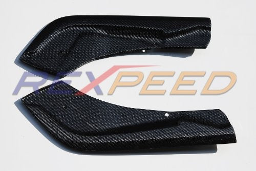 Supra GR 2020+ V2 Carbon Fiber Rear Bumper Side Spats