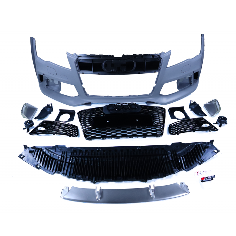 A7 09-15 RS style front bumper w/grille