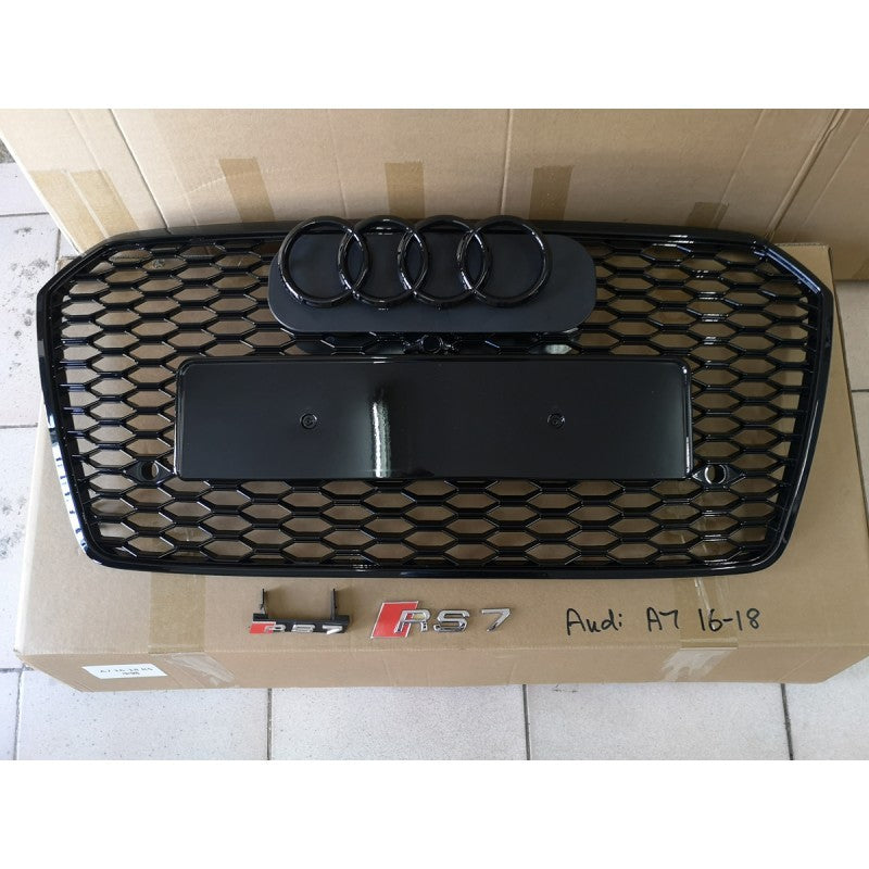 A7 16-18 RS grille w/badge