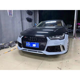 A7 16-18 RS style front bumper w/grille