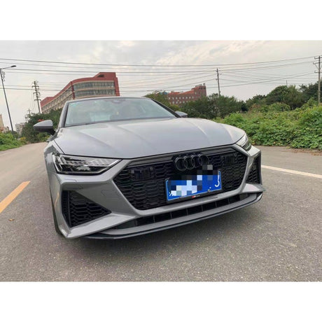 A7 19-21 RS style front bumper w/grille