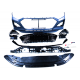 A7 19-21 RS style front bumper w/grille