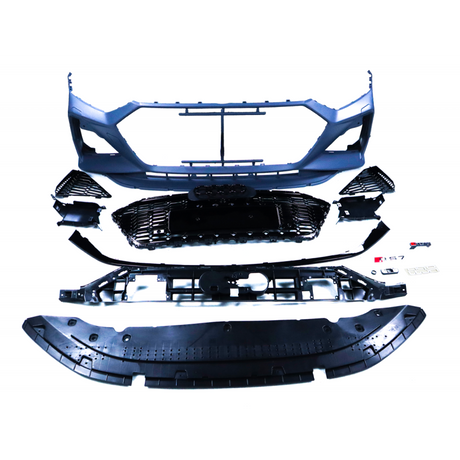 A7 19-21 RS style front bumper w/grille