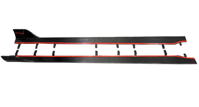 BMW G87 M2 Carbon Fiber AT side skirts