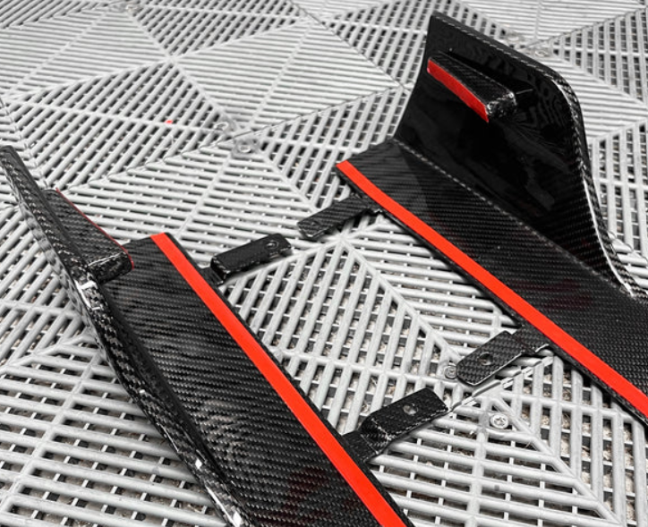 BMW G87 M2 Carbon Fiber AT side skirts