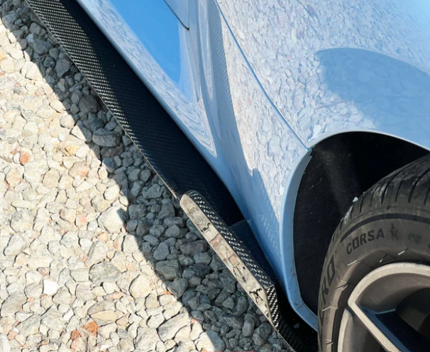 BMW G87 M2 Carbon Fiber AT side skirts