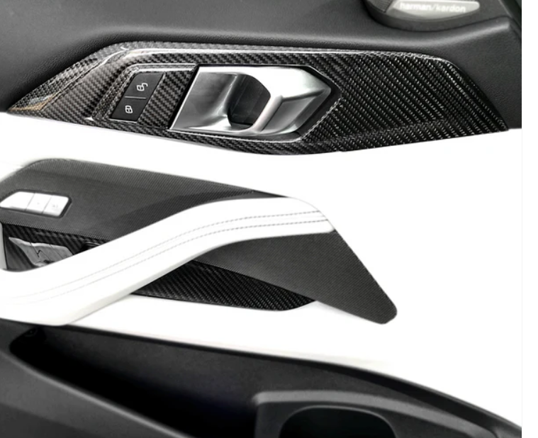 BMW G82 G22 Carbon Fiber Door Inner Parts 4pcs