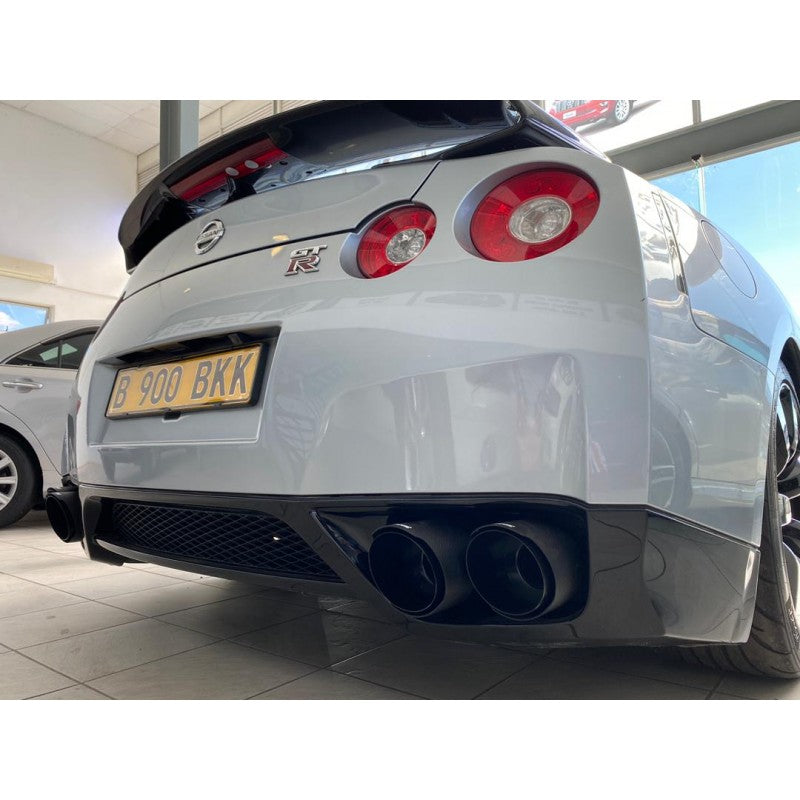 Ak style carbon fiber tailpipe 63-127mm