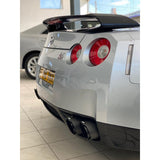 Ak style carbon fiber tailpipe 63-127mm