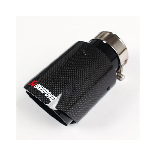 67-89mm AK style carbon fiber tailpipe