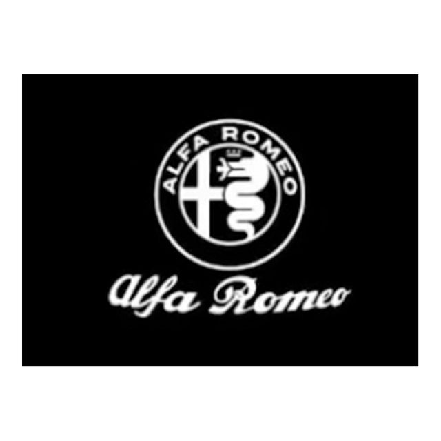 Alfa romeo welcome door light - upgrade glass lens
