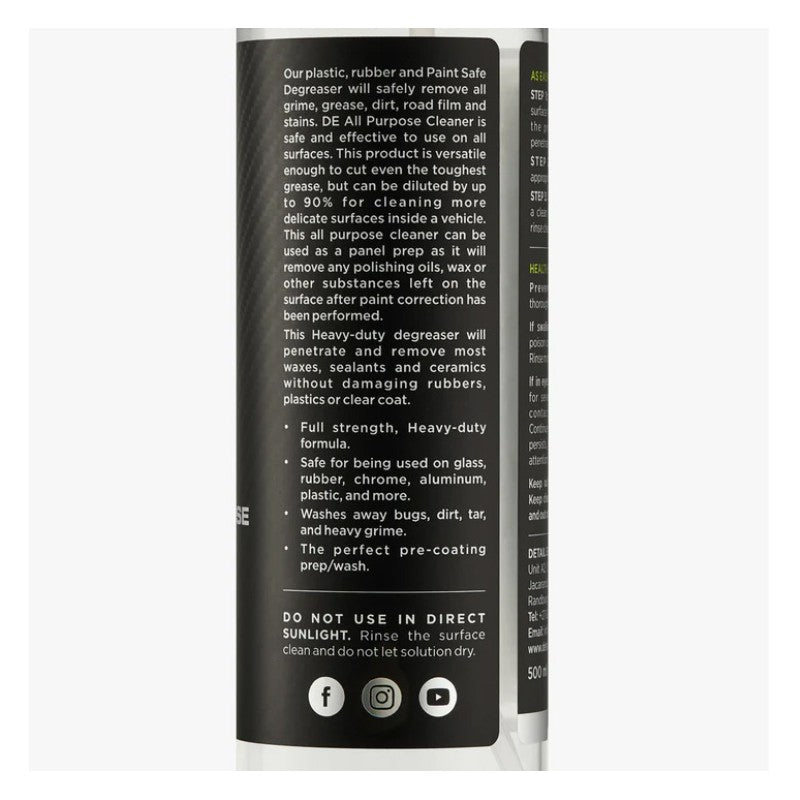 All Purpose Cleaner - Heavy duty degreaser