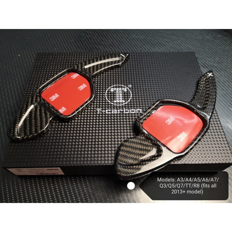 Audi A3 A4 A5 12-15 carbon fiber paddle shift