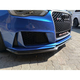 A3 8V1 13-16 RS3 carbon fiber front lip