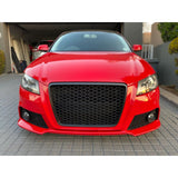 A3 8P2 09-12 RS style front bumper w/badgeless grille