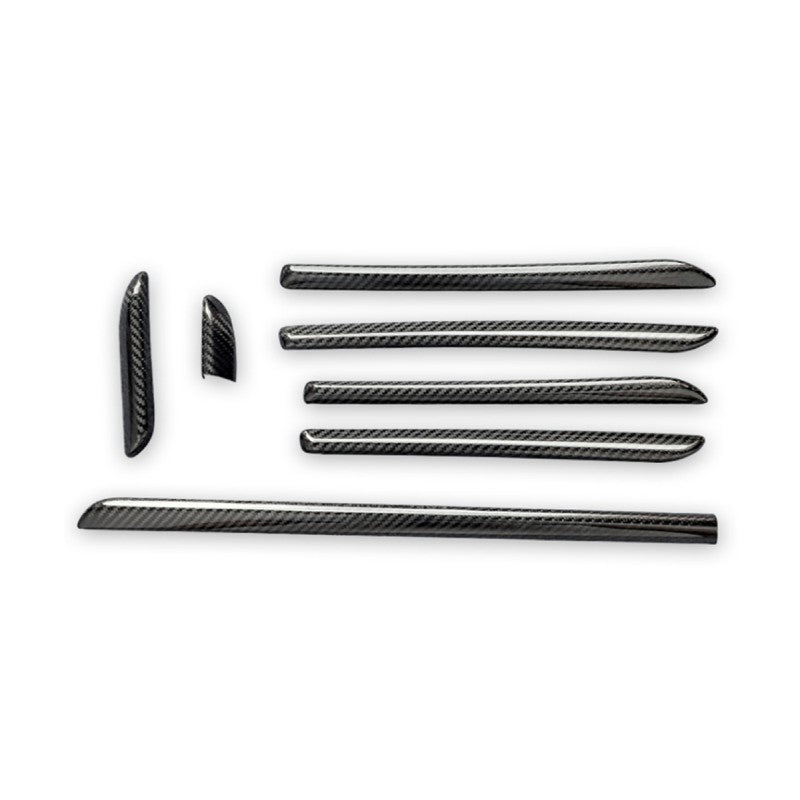 A3 8V 13-20 carbon fiber interior door trim