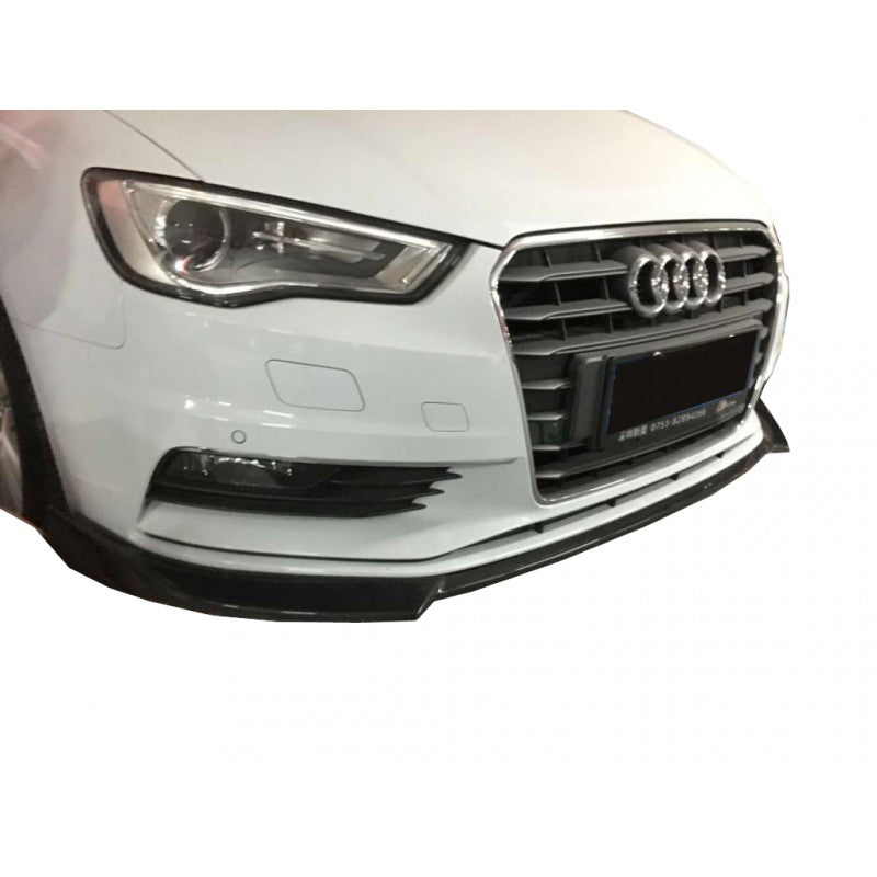 A3 8V1 13-16 non sport carbon fiber front lip